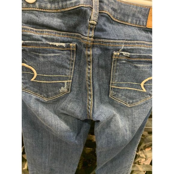 American Eagle women’s size 2 skinny regular with stretch, like new (bin K) - Picture 4 of 6
